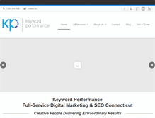 Tablet Screenshot of keywordperformance.com